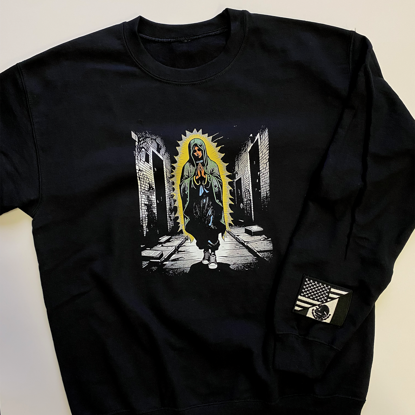 Barrio Blessings - 50/50 Fleece Crew Sweatshirt