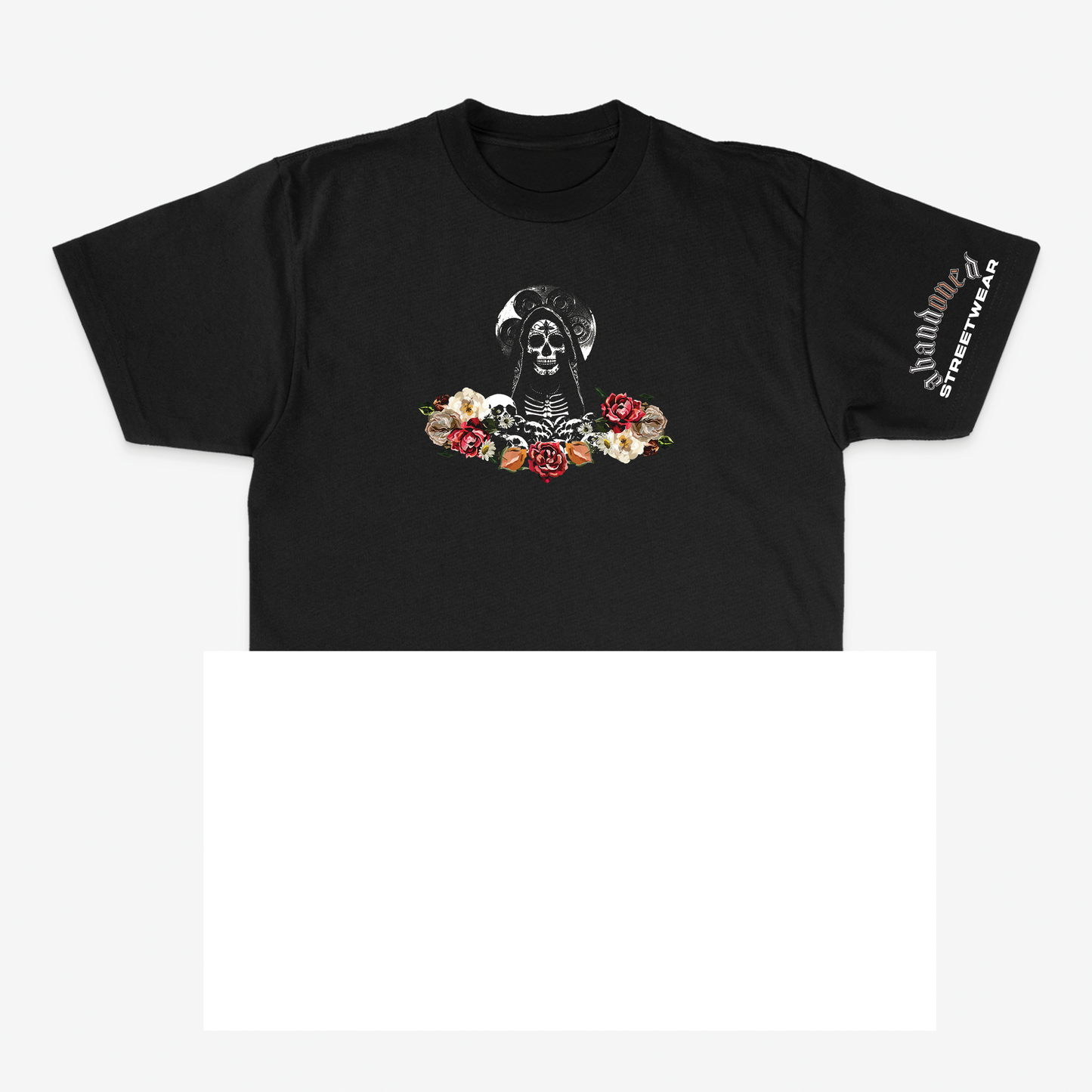 Santa Muerte Numbered Dayz - Crop Tee (Womens)