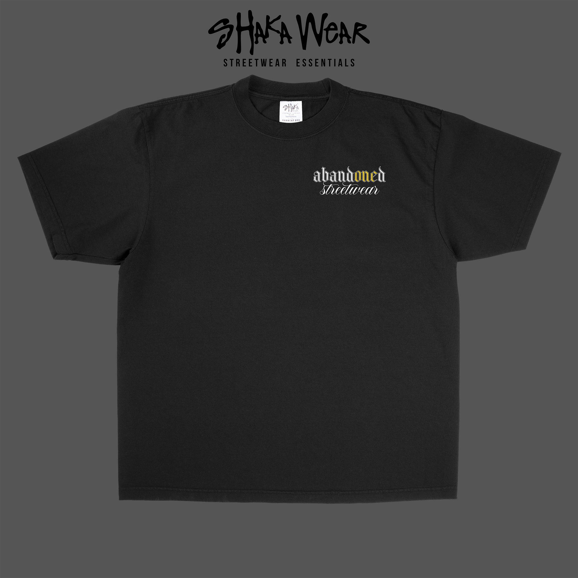 Raised On Lowrider Oldies V2.0 - Crewneck Tee (BACK DESIGN) - Abandoned One