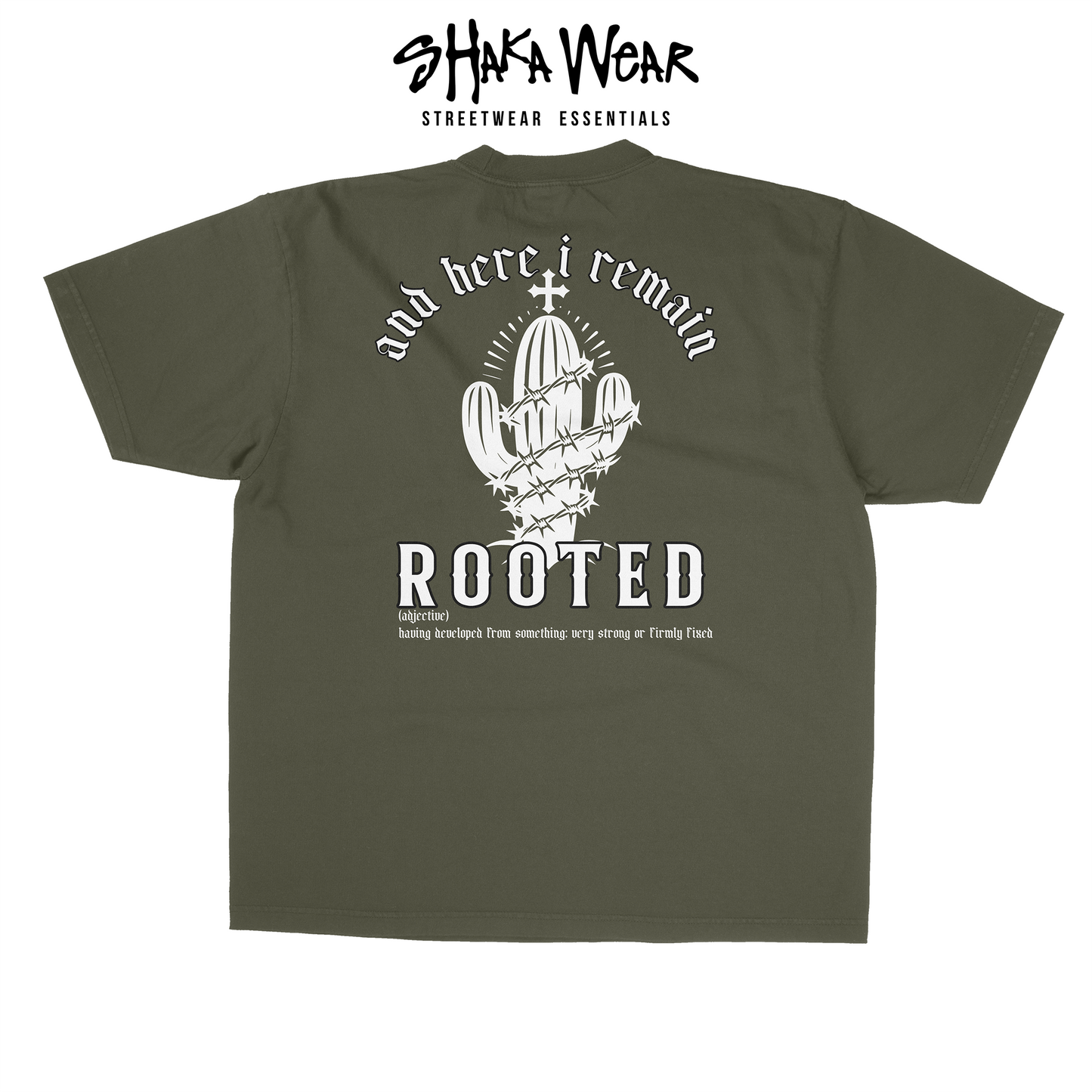 ROOTED - Crewneck Tee - Abandoned One