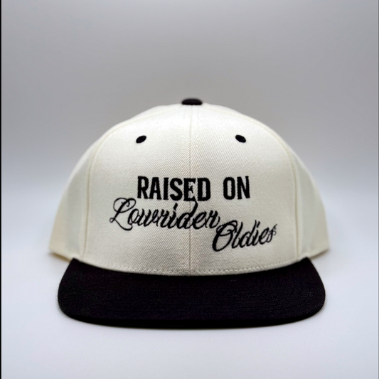 Raised on Lowrider Oldies Snapback - Abandoned One